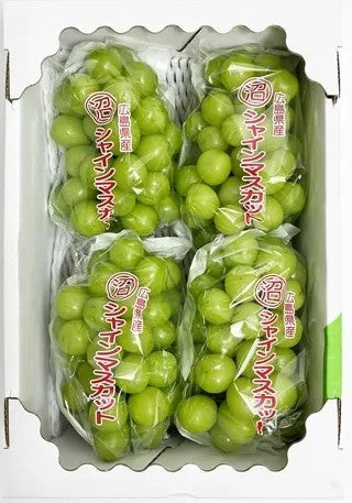 送料無料】広島シャインマスカット4房 2kg クール便 沼隈 進物